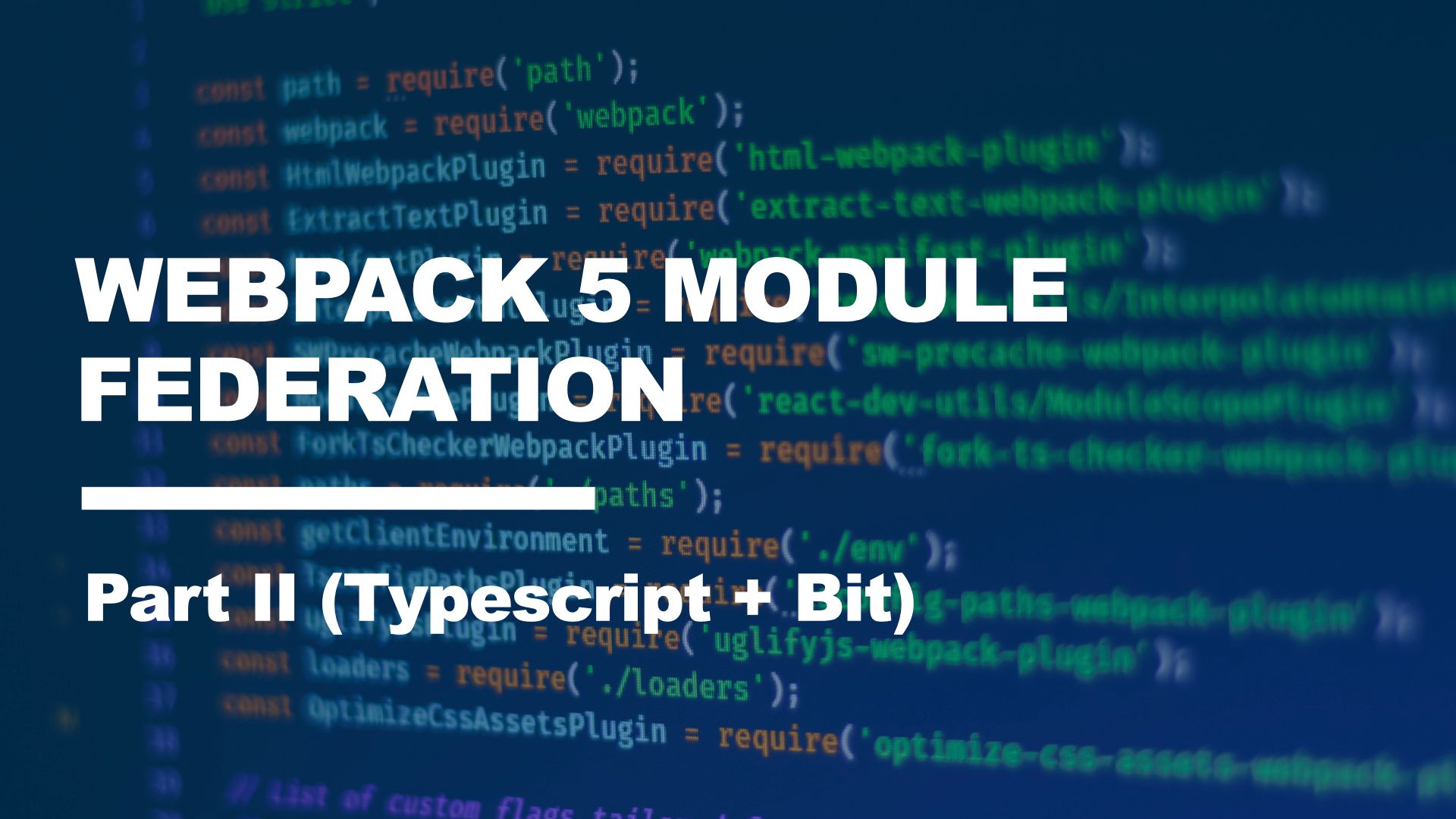 Webpack 5 Module Federation A-Z: React Foodie App (Part II) – TypeScript + Bit 👑